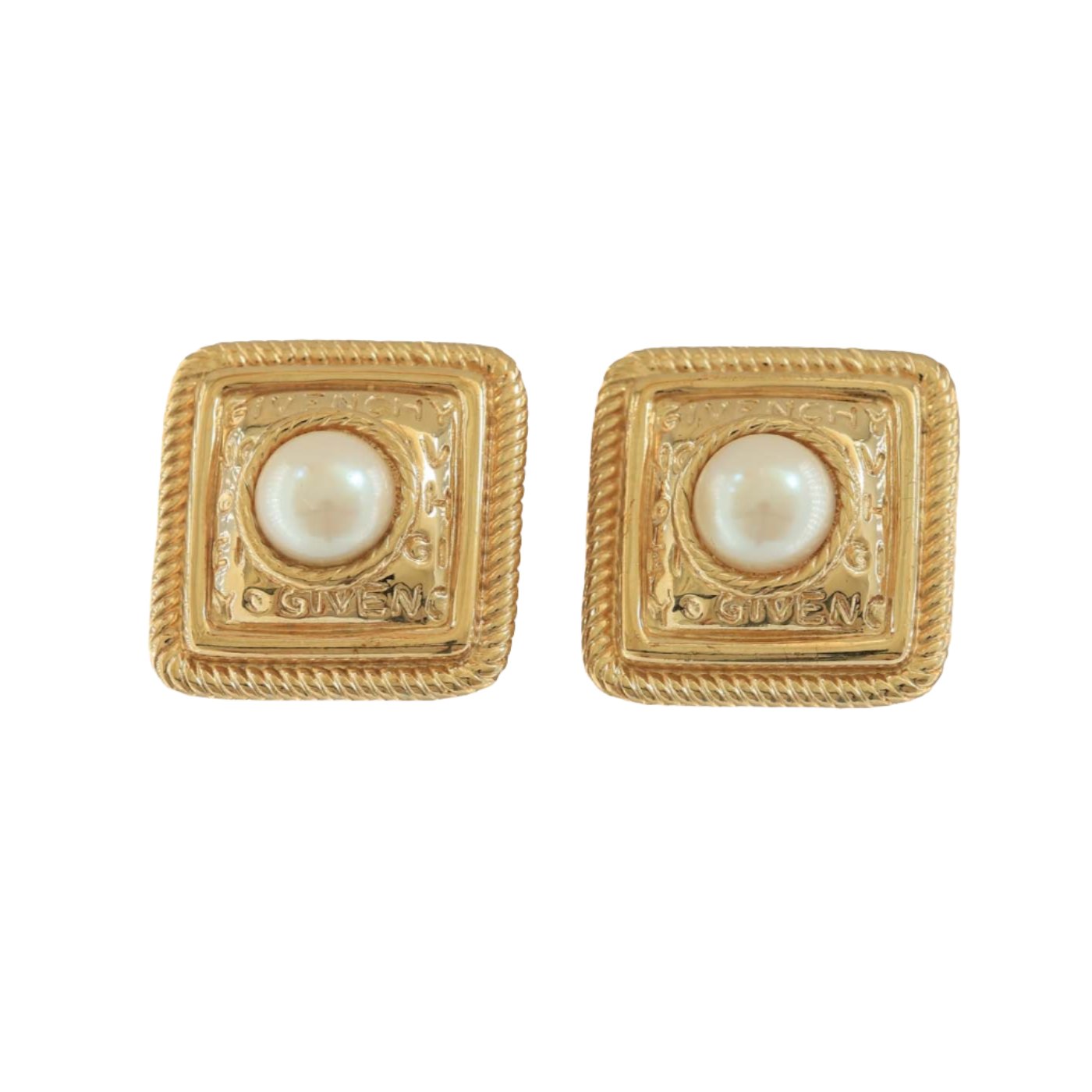 Vintage Givenchy Clip-On Earrings