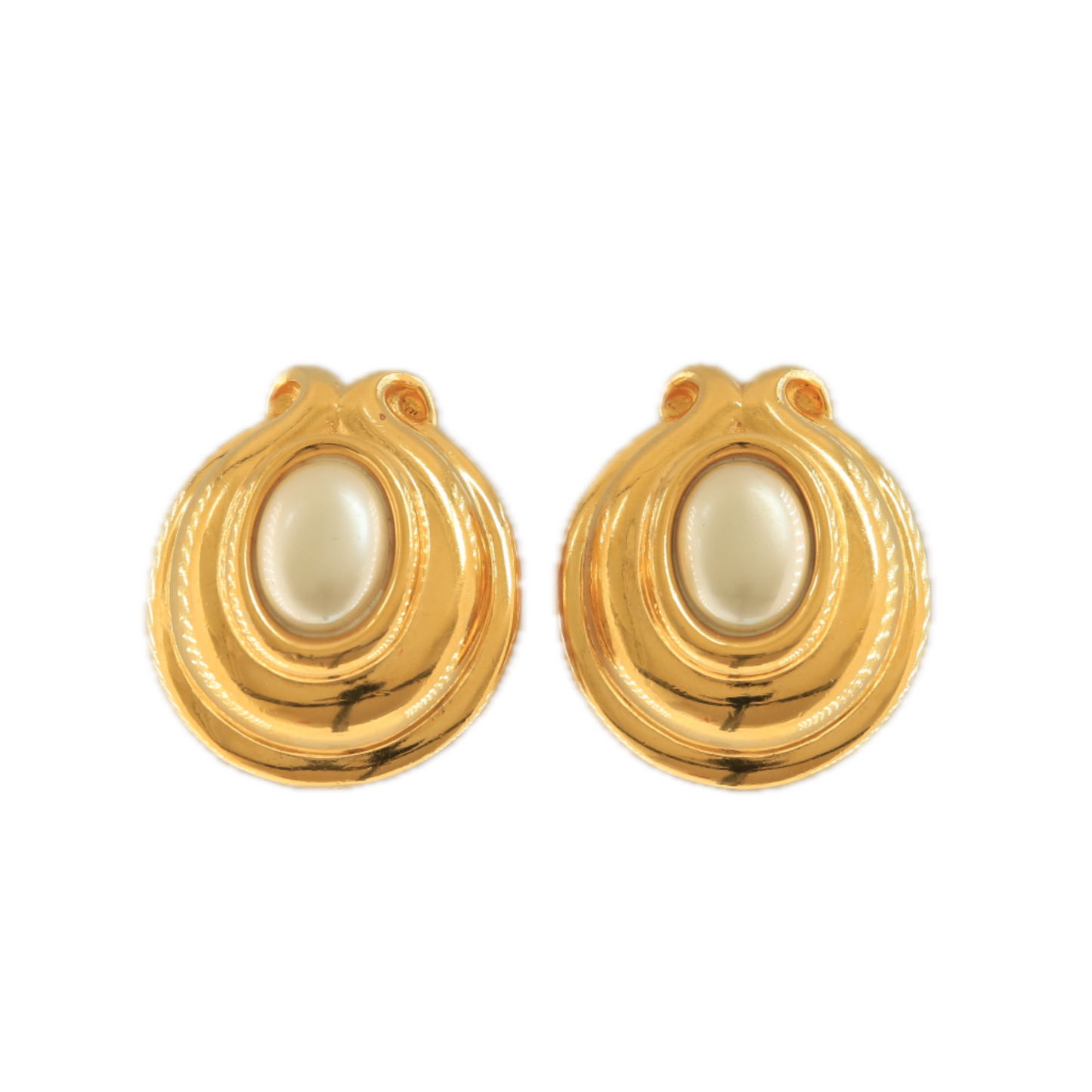Vintage Fendi Clip-On Earrings