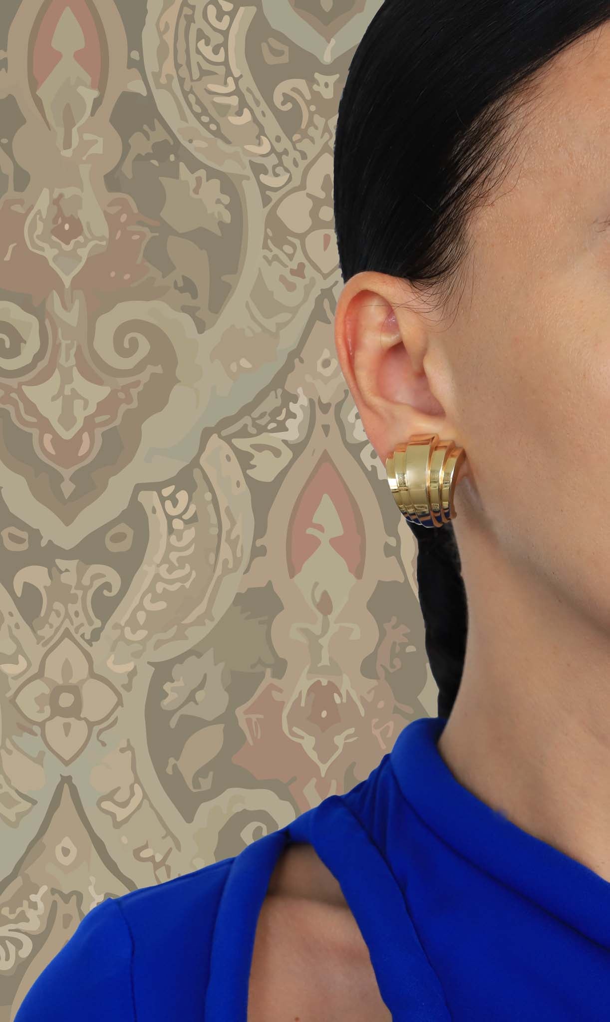 Vintage Dior Clip-on Earrings